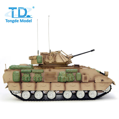 TONGDE US M2A2 Bradley 1/16 Scale Battle Tank - Metal Tracks