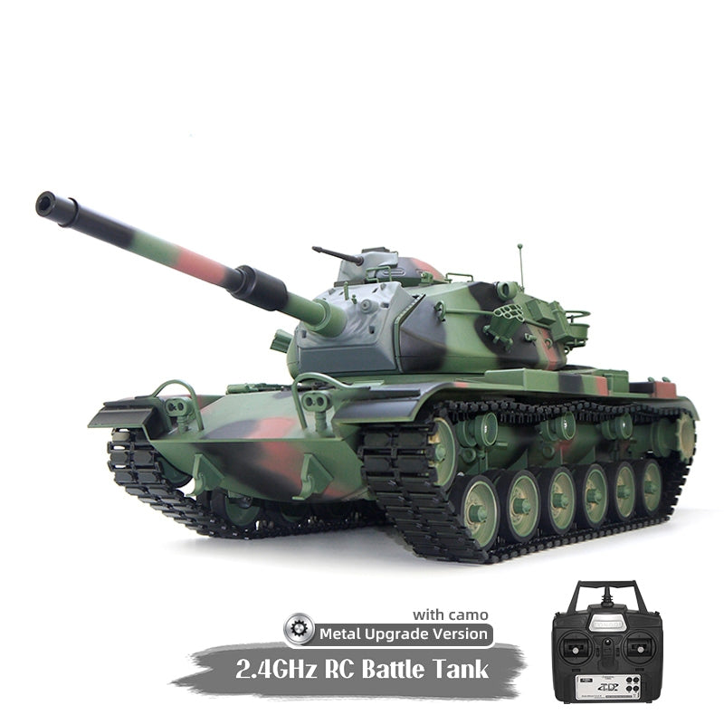 TONGDE US M60A3 1/16 Scale Battle Tank - Metal Tracks