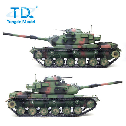 TONGDE US M60A3 1/16 Scale Battle Tank - Metal Tracks