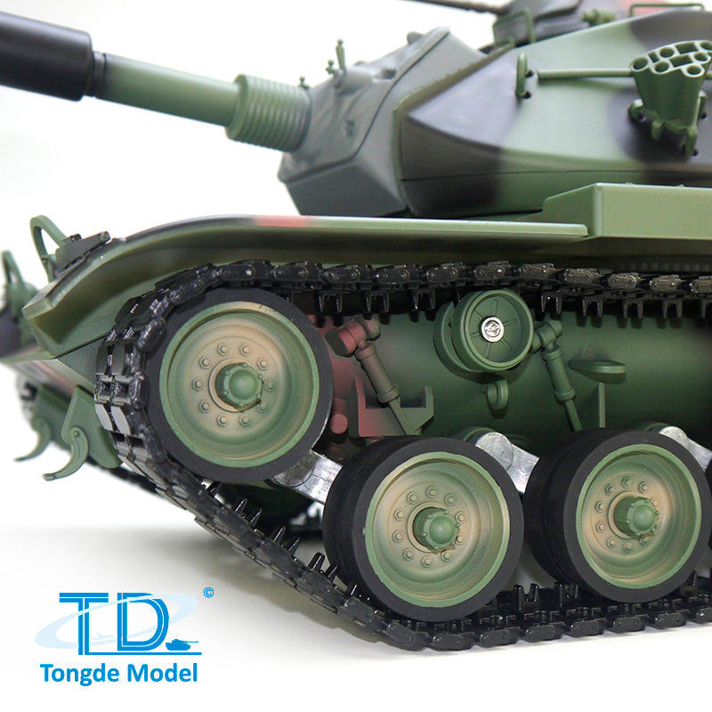 TONGDE US M60A3 1/16 Scale Battle Tank - Metal Tracks