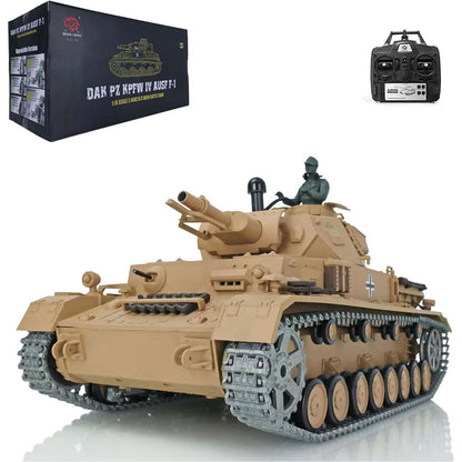 Heng Long Panzer IV Ausf F-1 Professional Edition with 7.0 Electronics BB/IR