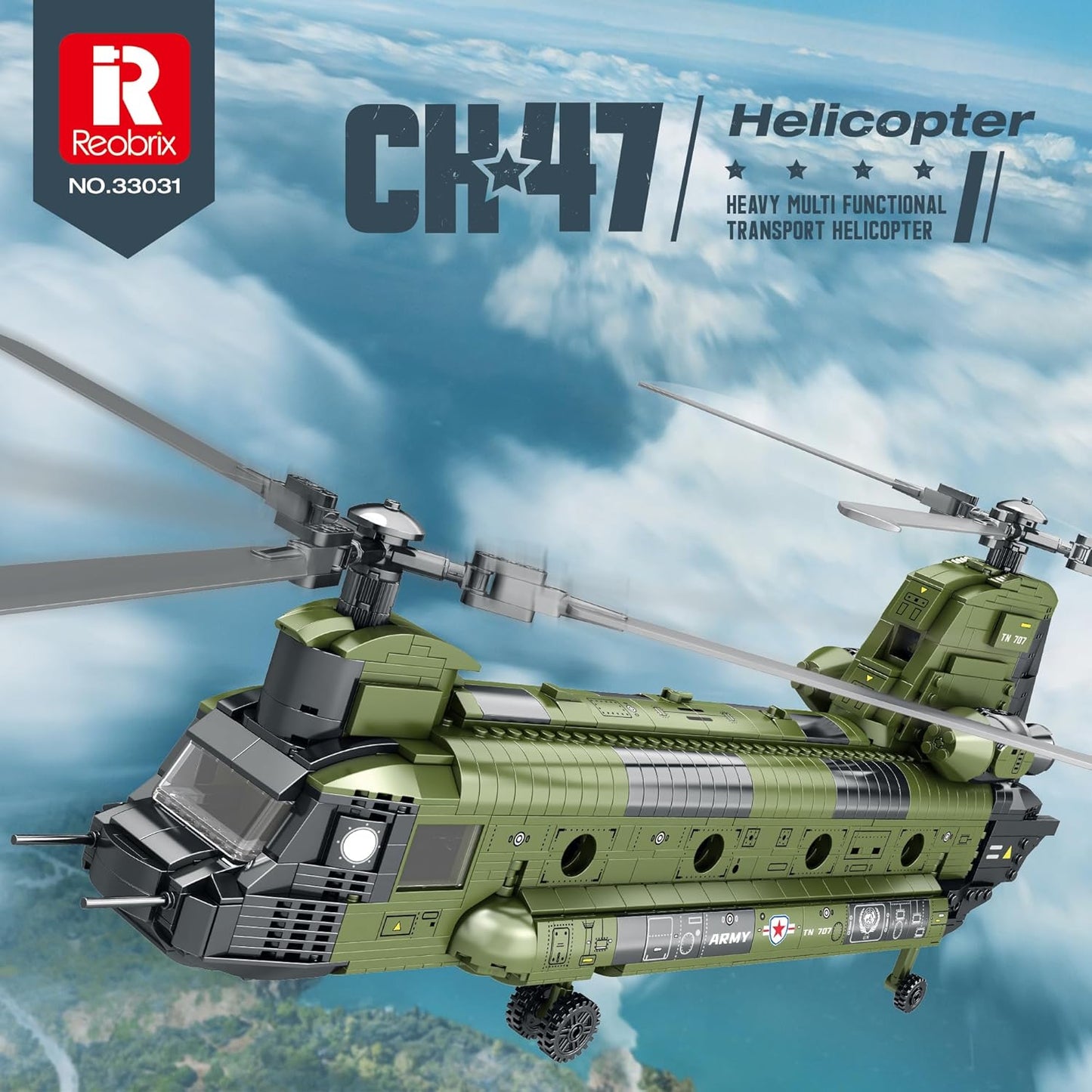 Reobrix 33031 CH-47 Chinook