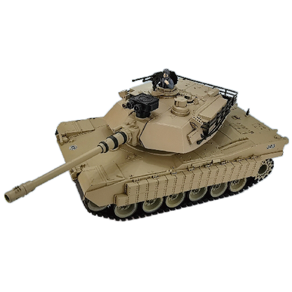 1/18 Scale US M1A2- 2.4Ghz RC Tank Force (Green Camo or Tan)