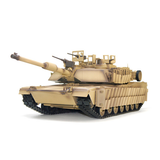 TONGDE M1A2 SEP TUSK II Abrams 1/16 Scale Battle Tank - Plastic Tracks