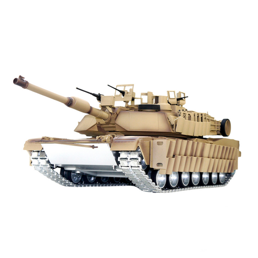 TONGDE M1A2 SEP TUSK II Abrams 1/16 Scale Battle Tank - Metal Tracks