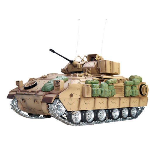 TONGDE US M2A2 Bradley 1/16 Scale Battle Tank - Metal Tracks