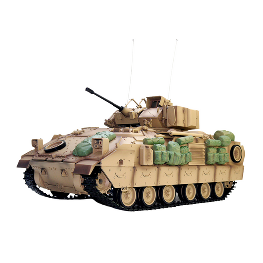 TONGDE US M2A2 Bradley 1/16 Scale Battle Tank - Plastic Tracks