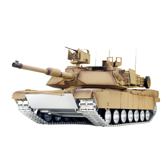 TONGDE M1A2 SEP V2 Abrams 1/16 Scale Battle Tank - Metal Tracks