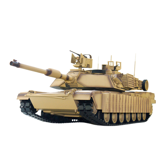 TONGDE M1A2 SEP V2 Abrams 1/16 Scale Battle Tank - Plastic Tracks