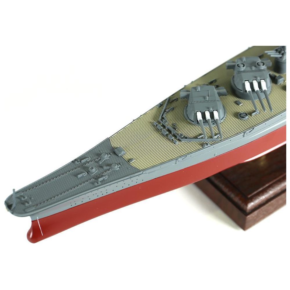 1:700th Die-cast Japanese Yamoto-Class Battleship, IJN Yamoto - Operation Kitkusui Ichigo 1945 - Taigen Tanks