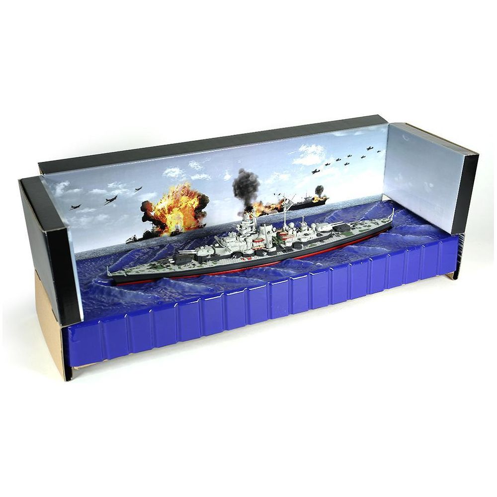 1:700th Die-cast German Battleship Tirpitz - Norway of 1942 - Taigen Tanks