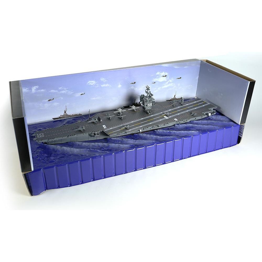 1:700th Die-cast USS Enterprise-Class, USS Enterprise Aircraft Carrier - Operations Enduring Freedom 2001 - Taigen Tanks