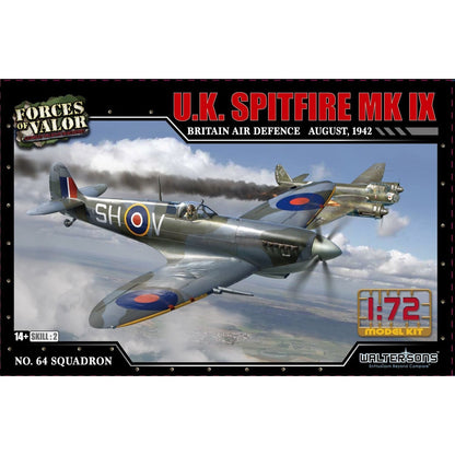 1:72nd Kit UK Spitfire MK IX - Britain Air Defence, August of 1944 - Taigen Tanks