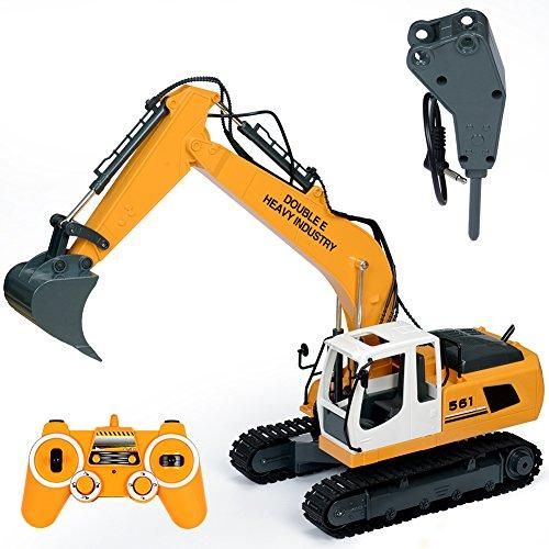 2.4GHz RTR RC Construction - 1/16th Scale Excavator with Accessories