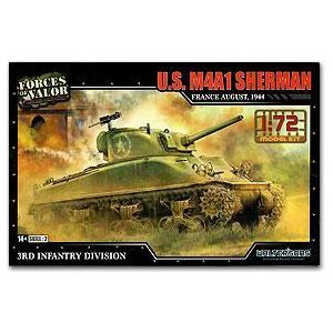 1:72nd Kit US M4A1 Sherman - France, August of 1944 - Taigen Tanks