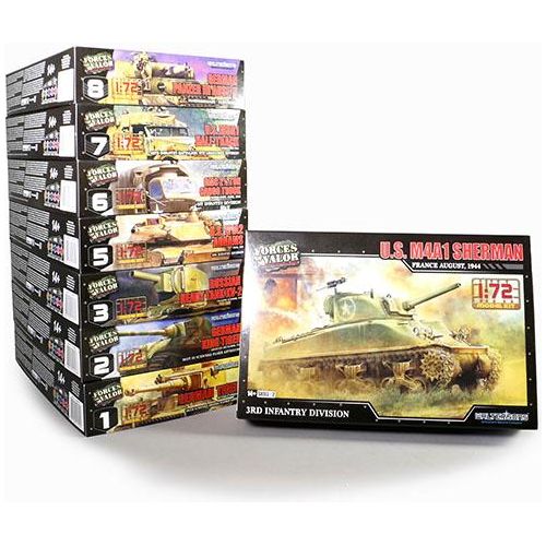 1:72nd Kit US M4A1 Sherman - France, August of 1944 - Taigen Tanks