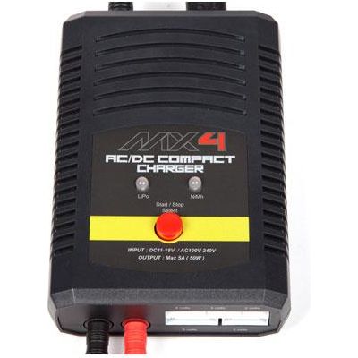 MX4 50W 5A AC/DC Multi-Chemistry Battery Charger