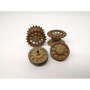 Tiger 1 Early/Mid Metal Drive/Idler Wheel Set