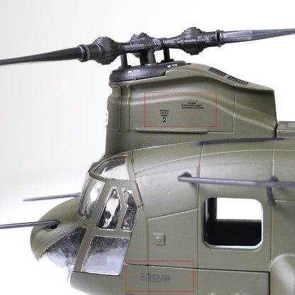 1:72nd Die-Cast Boeing CH-47J Chinook - Japan Ground Self-Defence Force, 12th Brigade - Taigen Tanks