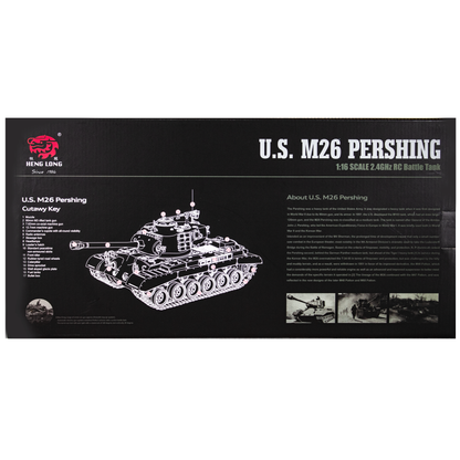 Heng Long M26 Pershing Snow Leopard Professional Edition with 7.0 Electronics BB/IR