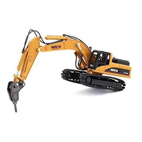 1/50th Scale Diecast Metal Drill Excavator