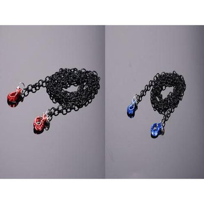 Trailer Hook w/Black Chain Different Color hook Variants