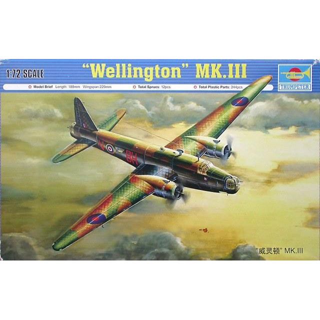 1/72 Vickers Wellington MK.III Bomber - Taigen Tanks