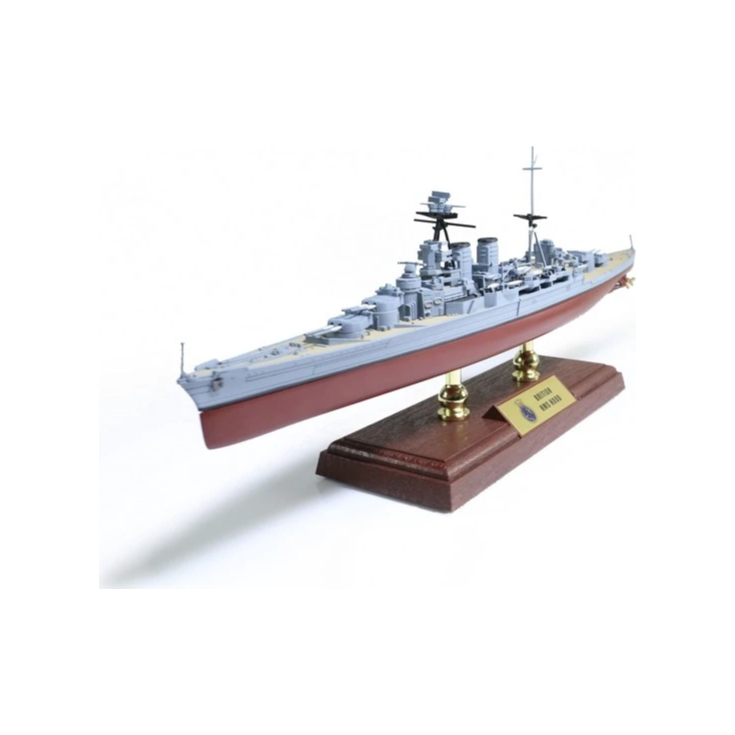 1:700th Die-cast British Admiral-Class Battlecruiser, HMS Hood - Battle of the Denmark Strait, May of 1941 - Taigen Tanks