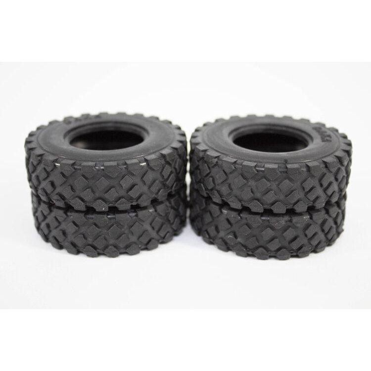 Dually Rear Tires & Rims (1 Pair)