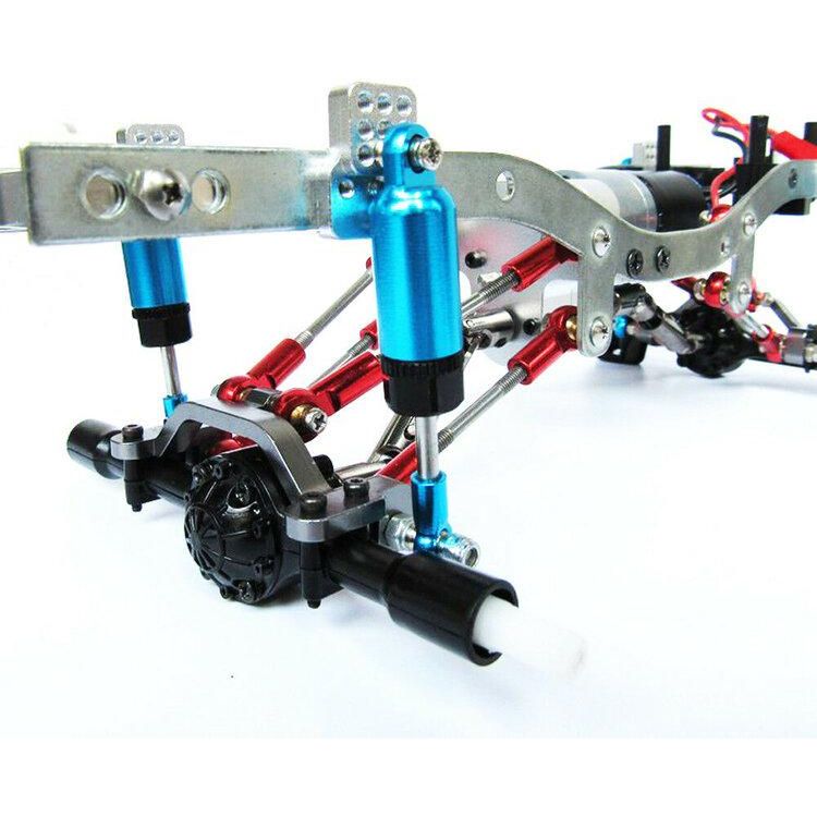 Aluminum Shocks with Aluminum Shock Mounts (x4 Total)