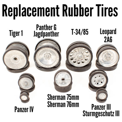 Replacement Rubber Tires